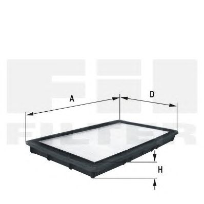 FIL FILTER hc7018 -  Фильтр воздуха в салоне